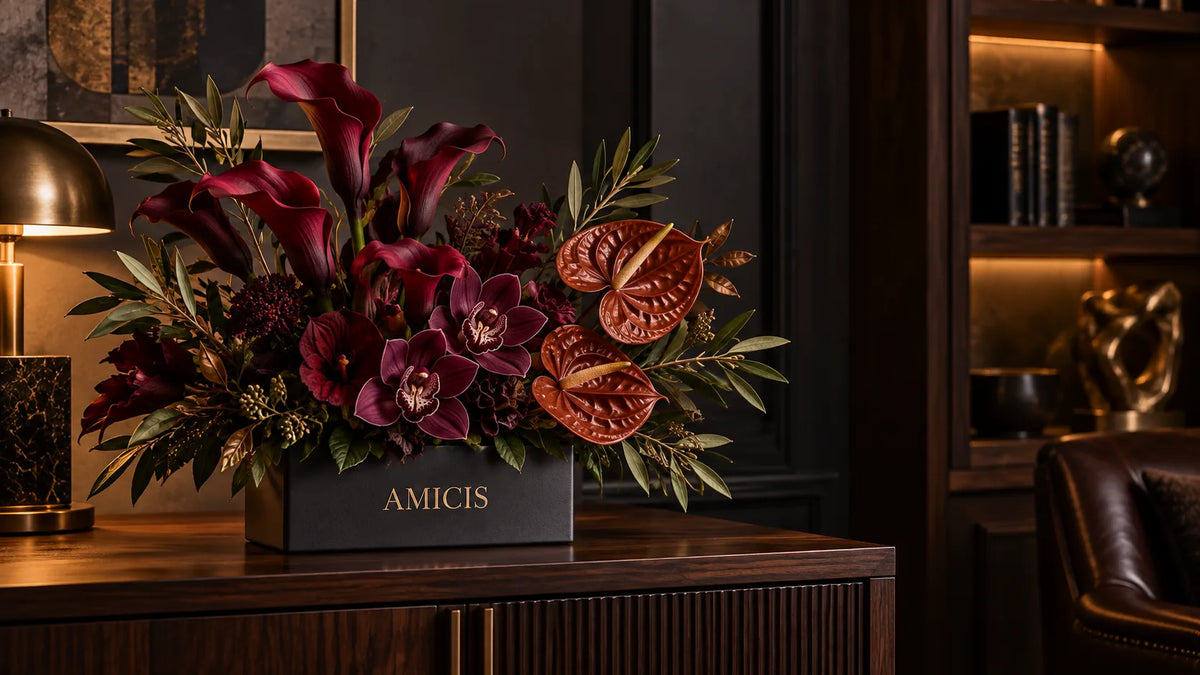 Father's Day flowers by Amicis delivered in Dubai