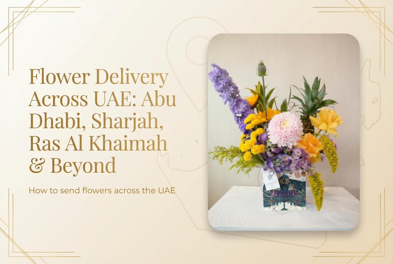 Flower Delivery Across UAE: Abu Dhabi, Sharjah, Ras Al Khaimah & Beyond