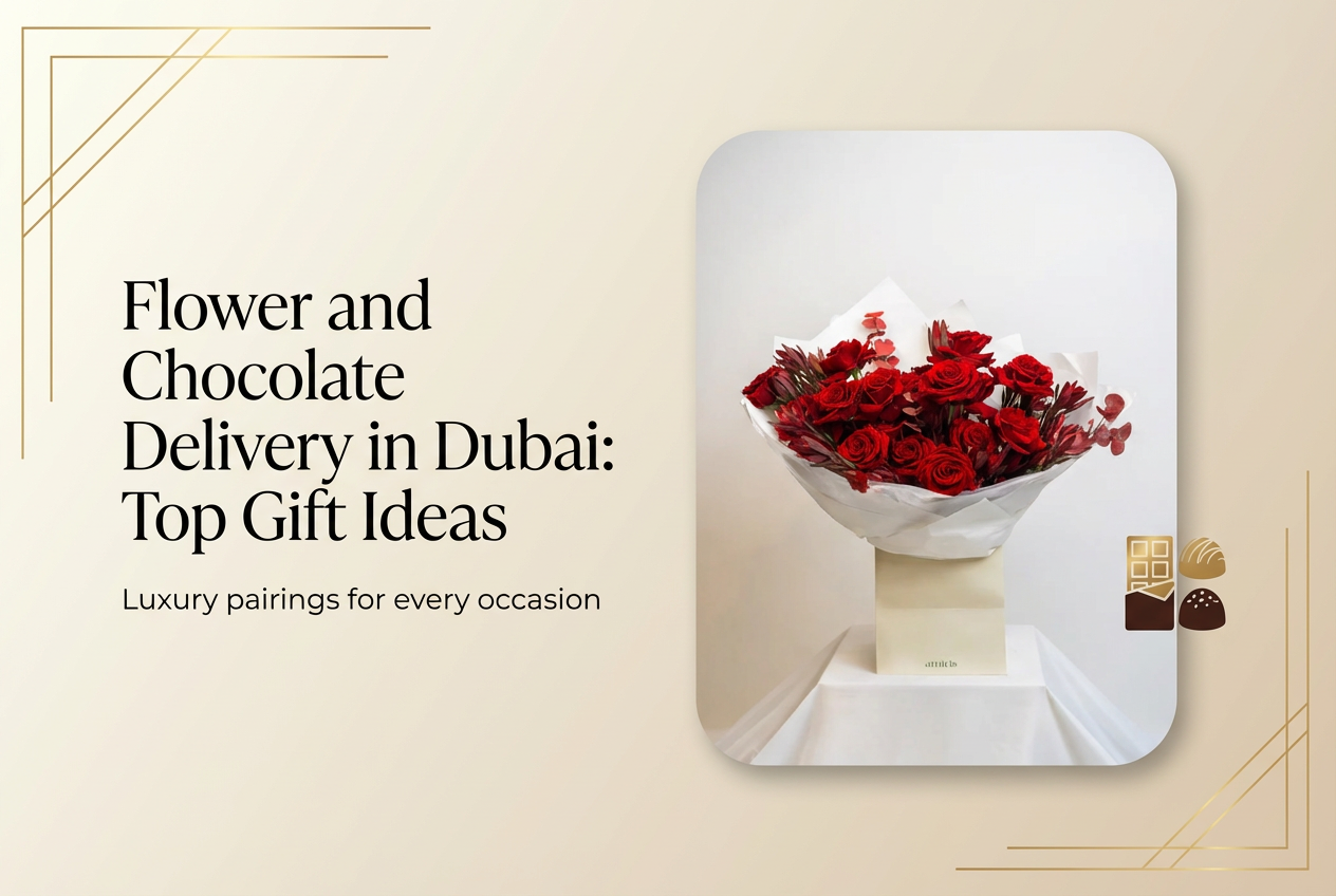 Flower and Chocolate Delivery in Dubai: Top Gift Ideas