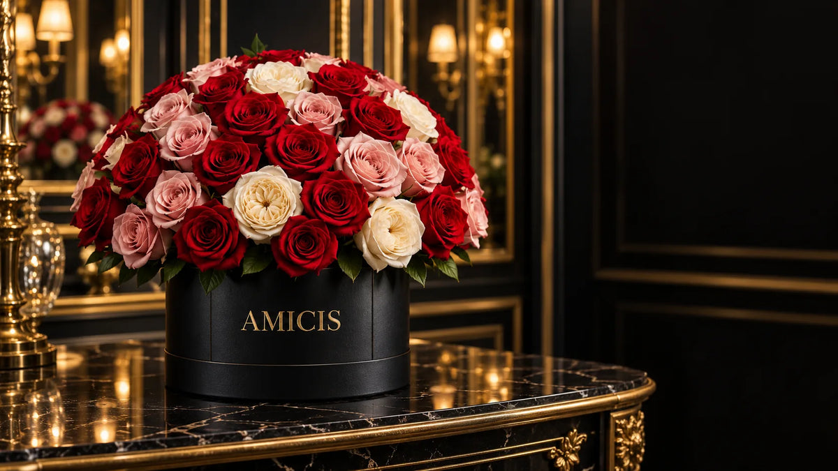 The Classics luxury flower arrangements by Amicis Dubai