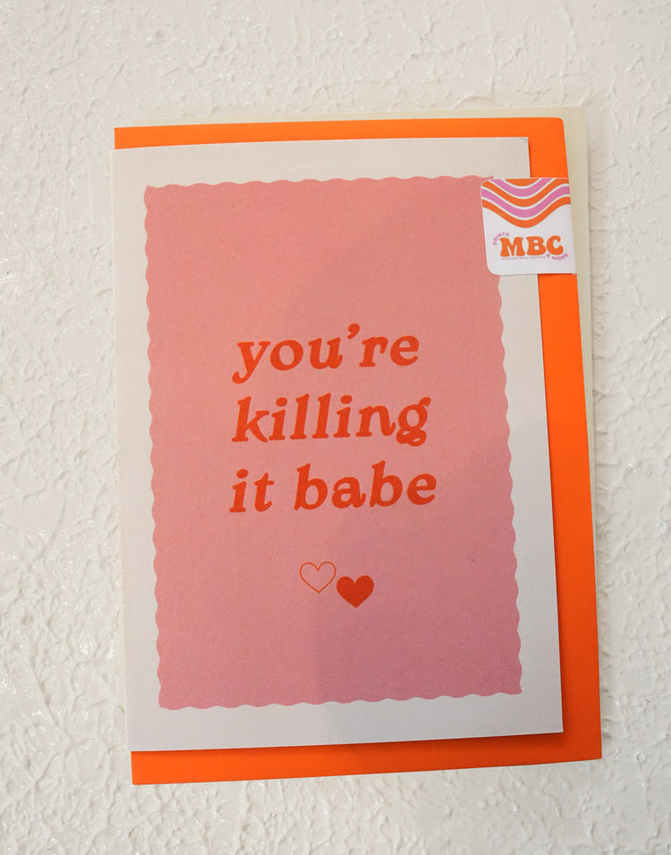 K'lling it Babe!