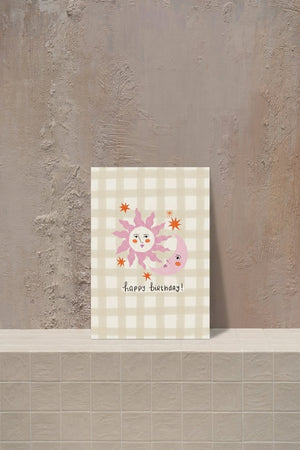 Happy Birthday Card Sun — تنسيق ورد فاخر من Amicis