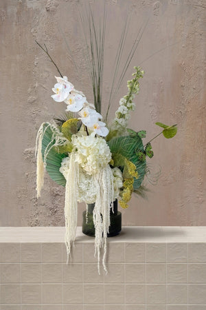 Verdant - Vase Arrangement & Best Seller - premium handcrafted bouquet | corporate gift | luxury flowers UAE - by Amicis Dubai